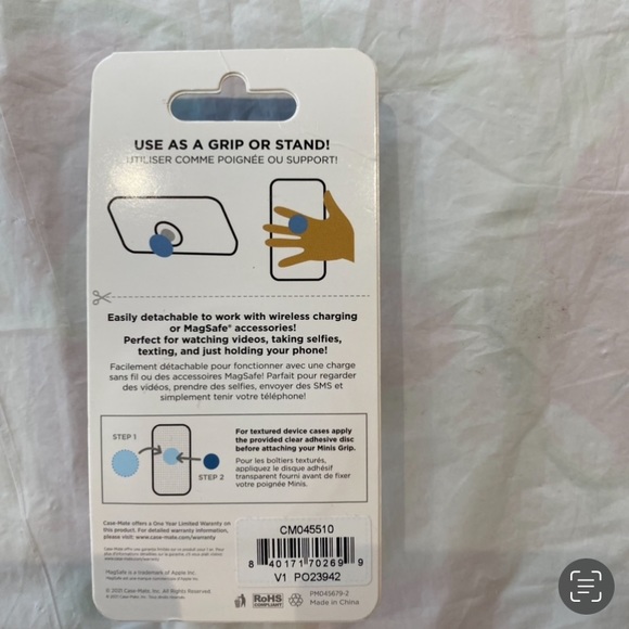 Pencil purse pouches Pop socket Iridescent Patches Unicorn & Good Vibes NWT - Picture 11 of 12